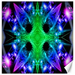 Alien Snowflake Canvas 16  X 16  (unframed) by icarusismartdesigns