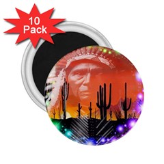 Ghost Dance 2 25  Button Magnet (10 Pack) by icarusismartdesigns