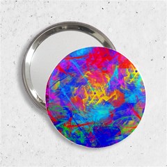 Colour Chaos  Handbag Mirror (2 25 ) by icarusismartdesigns