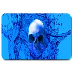 Alien Blue Large Door Mat 30 x20  Door Mat