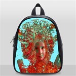 Flower Horizon School Bag (Small) Front