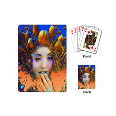 Organic Medusa Playing Cards (mini) by icarusismartdesigns