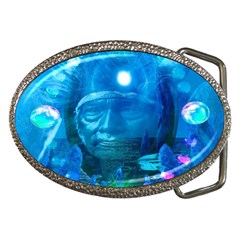 Magician  Belt Buckle (oval) by icarusismartdesigns