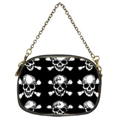 Skull Bling Chain Purse (two Sided)  by OCDesignss