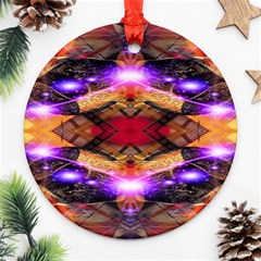 Third Eye Round Ornament (two Sides) by icarusismartdesigns