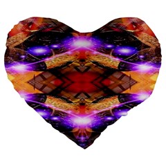 Third Eye 19  Premium Heart Shape Cushion by icarusismartdesigns