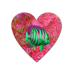 Fish Magnet (heart) by icarusismartdesigns