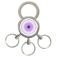 Mandala 3-ring Key Chain by Siebenhuehner