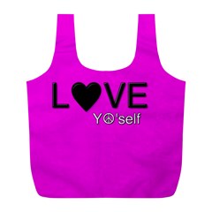 Love Yo self  Reusable Bag (l) by OCDesignss