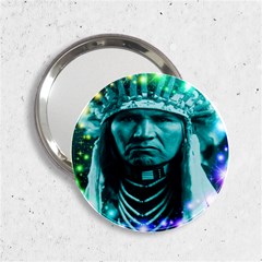 Magical Indian Chief Handbag Mirror (2 25 ) by icarusismartdesigns