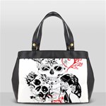 Skull Love Affair Oversize Office Handbag (One Side) Front