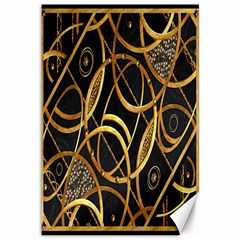 Futuristic Ornament Decorative Print Canvas 12  X 18  (unframed)