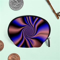 Purple Blue Swirl Accessory Pouch (small)