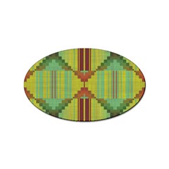 Tribal Shapes Sticker Oval (100 Pack)