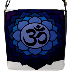 Ohm Lotus 01 Flap Closure Messenger Bag (small) by oddzodd