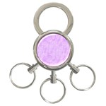 Hidden Pain In Purple 3-Ring Key Chain Front