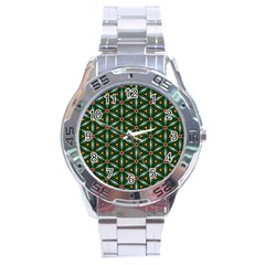 Cute Pretty Elegant Pattern Stainless Steel Watch by GardenOfOphir