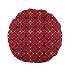 Cute Pretty Elegant Pattern 15  Premium Flano Round Cushion  Front