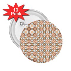 Cute Pretty Elegant Pattern 2 25  Button (10 Pack)