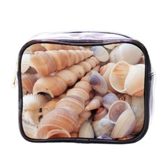 Sea Shells Mini Travel Toiletry Bag (one Side) by yoursparklingshop