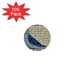 Bird 1  Mini Button (100 Pack) by boho