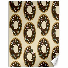 Donuts Canvas 12  X 16  (unframed)