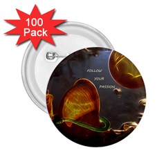 Follow Your Passion 2 25  Button (100 Pack)