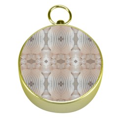 Seashells Summer Beach Love Romanticwedding  Gold Compass