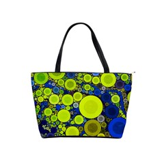 Polka Dot Retro Pattern Large Shoulder Bag by OCDesignss