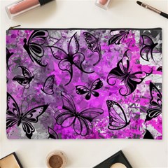 Butterfly Graffiti Cosmetic Bag (xxxl) by ArtistRoseanneJones