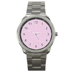 Cute Pretty Elegant Pattern Sport Metal Watches Front