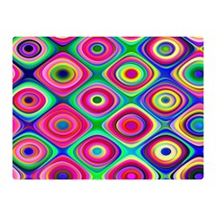 Psychedelic Checker Board Double Sided Flano Blanket (mini) 