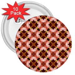 Cute Pretty Elegant Pattern 3  Buttons (10 Pack) 