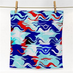 Wavy Chaos Face Towel