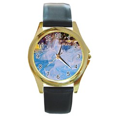 Splash 4 Round Gold Metal Watches by icarusismartdesigns