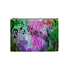 Abstract Music 2 Cosmetic Bag (medium)  by ImpressiveMoments