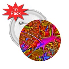 Biology 101 Abstract 2 25  Buttons (10 Pack) 