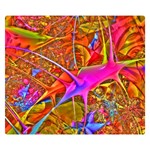 Biology 101 Abstract Double Sided Flano Blanket (Small)  50 x40  Blanket Front