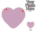 Cute Pretty Elegant Pattern Playing Cards 54 (Heart)  Front - Heart2