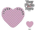 Cute Pretty Elegant Pattern Playing Cards 54 (Heart)  Front - Joker1