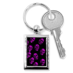 Purple Skulls  Key Chains (rectangle)  by ImpressiveMoments