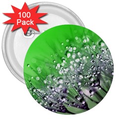 Dandelion 2015 0716 3  Buttons (100 Pack) 