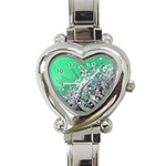 Dandelion 2015 0718 Heart Italian Charm Watch Front