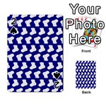 Cute Baby Socks Illustration Pattern Playing Cards 54 Designs  Front - Spade2