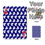 Cute Baby Socks Illustration Pattern Playing Cards 54 Designs  Front - Heart2