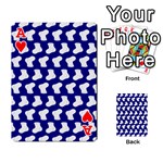 Cute Baby Socks Illustration Pattern Playing Cards 54 Designs  Front - HeartA