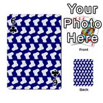 Cute Baby Socks Illustration Pattern Playing Cards 54 Designs  Front - Club6