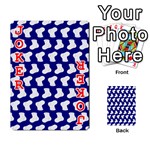 Cute Baby Socks Illustration Pattern Playing Cards 54 Designs  Front - Joker2