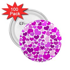 Heart 2014 0930 2 25  Buttons (100 Pack) 