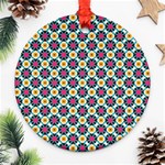 Cute Pattern Gifts Ornament (Round)  Front